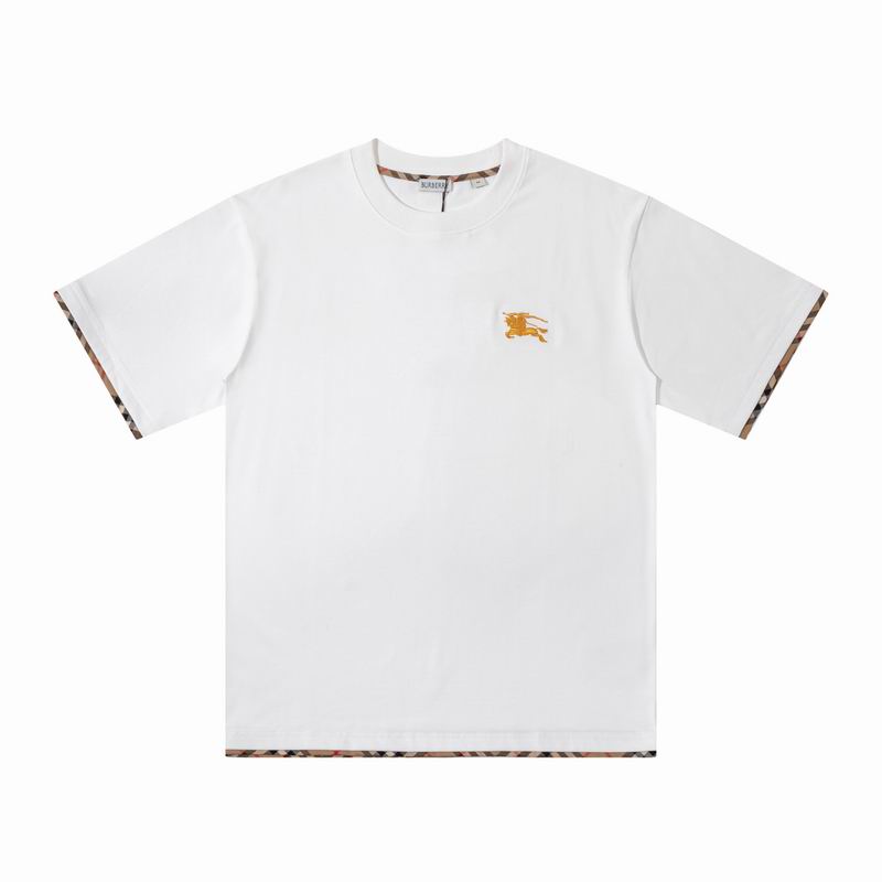 Wholesale Cheap B.urberry Short Sleeve Designer T Shirts for Sale
