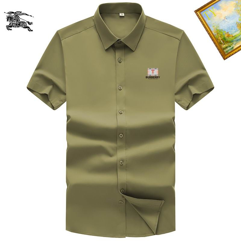 Wholesale High-quality B.urberry Short Sleeve Replica Designer Shirts for Sale