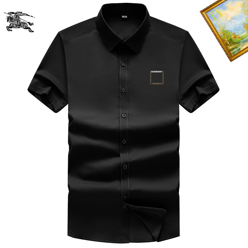 Wholesale High-quality B.urberry Short Sleeve Replica Designer Shirts for Sale