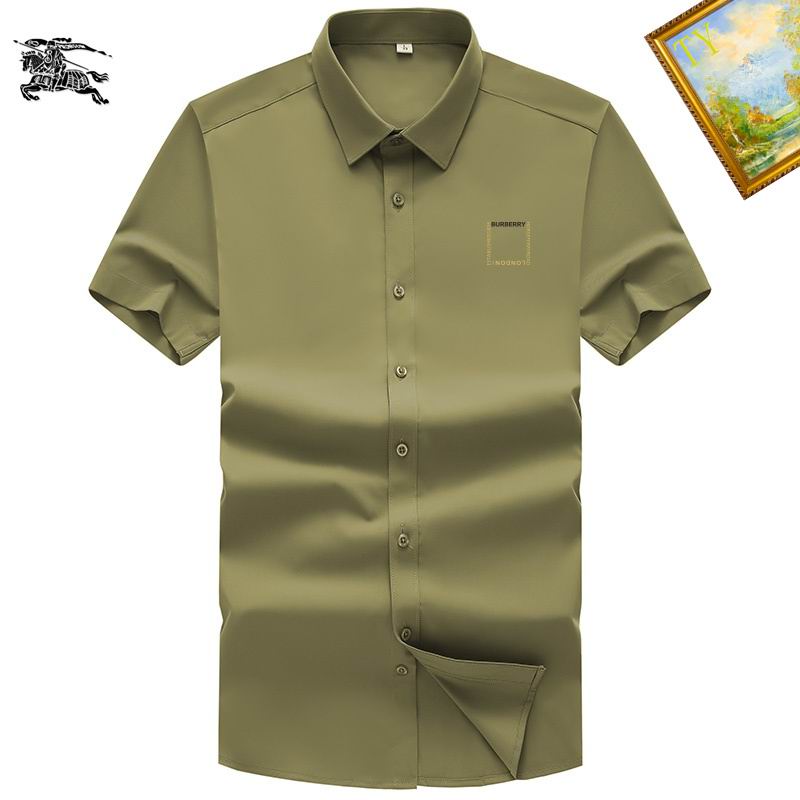 Wholesale High-quality B.urberry Short Sleeve Replica Designer Shirts for Sale