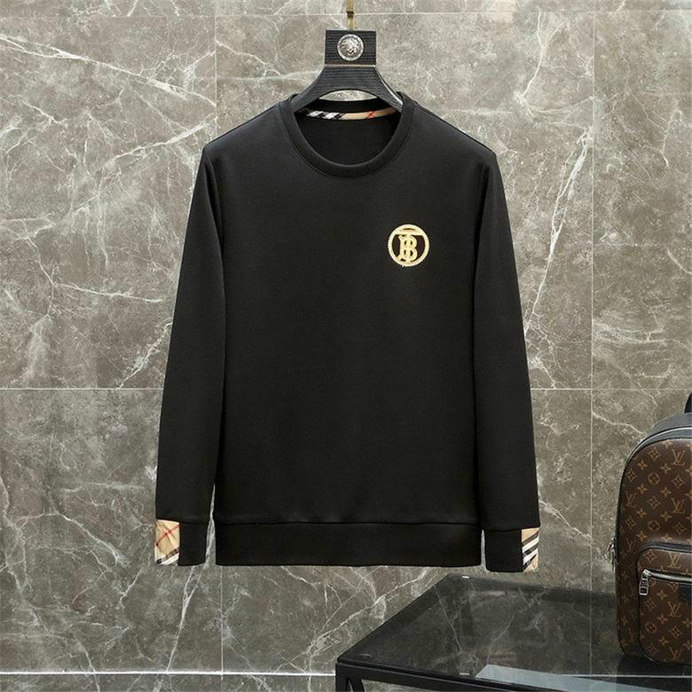 Wholesale Cheap B urberry Mens Designer Sweatshirts for Sale
