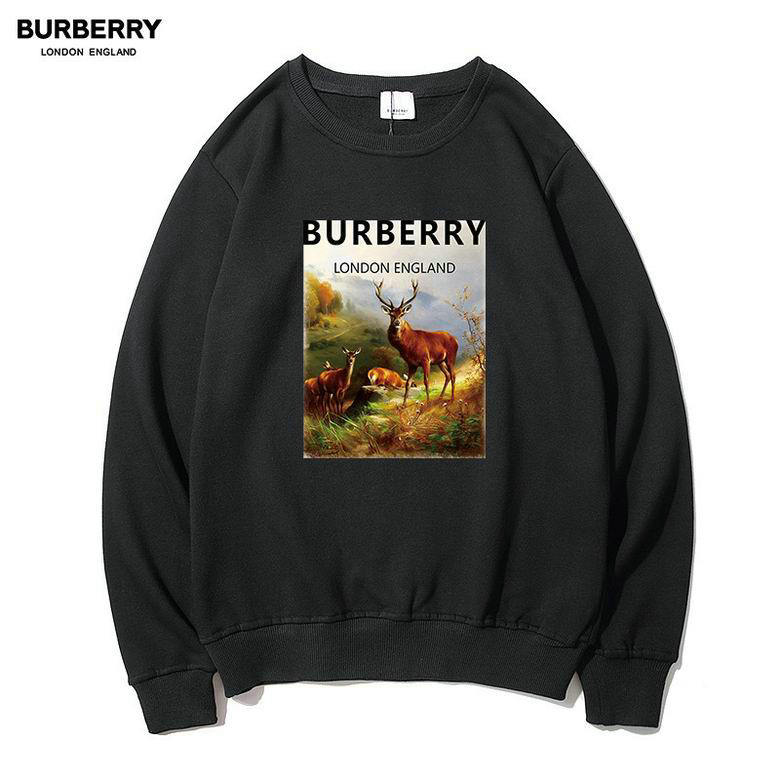 Wholesale Cheap B urberry Mens Designer Sweatshirts for Sale