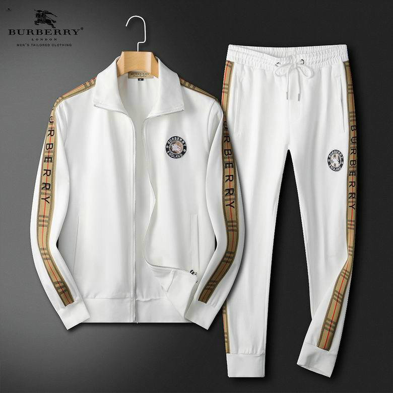 Wholesale Cheap B urberry Mens Tracksuits for Sale