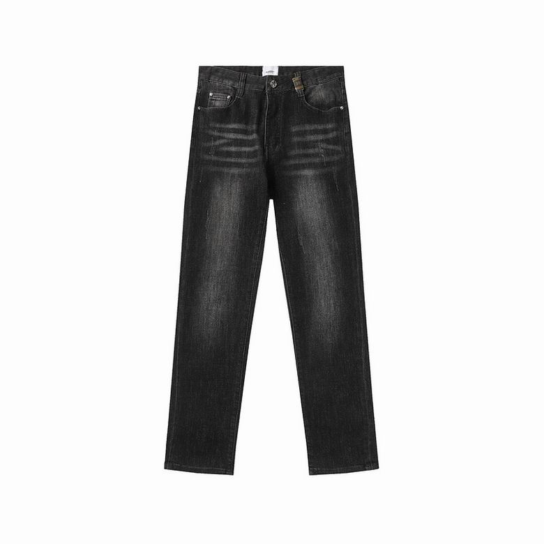 Wholesale Cheap B urberry Replica Long Jeans for Sale