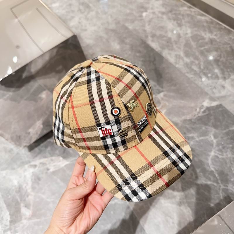 Wholesale Cheap B urberry Designer Baseball Caps for Sale
