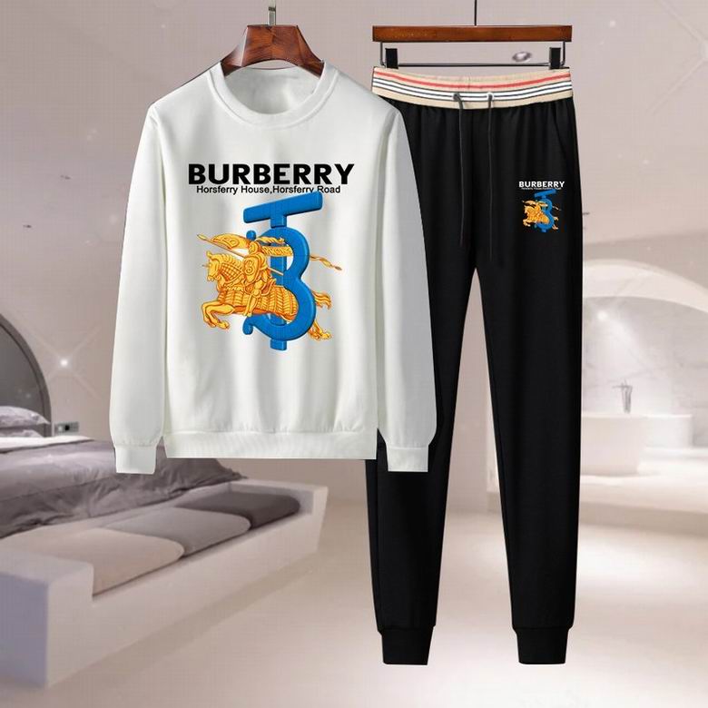 Wholesale Cheap B urberry Designer Tracksuits for Sale