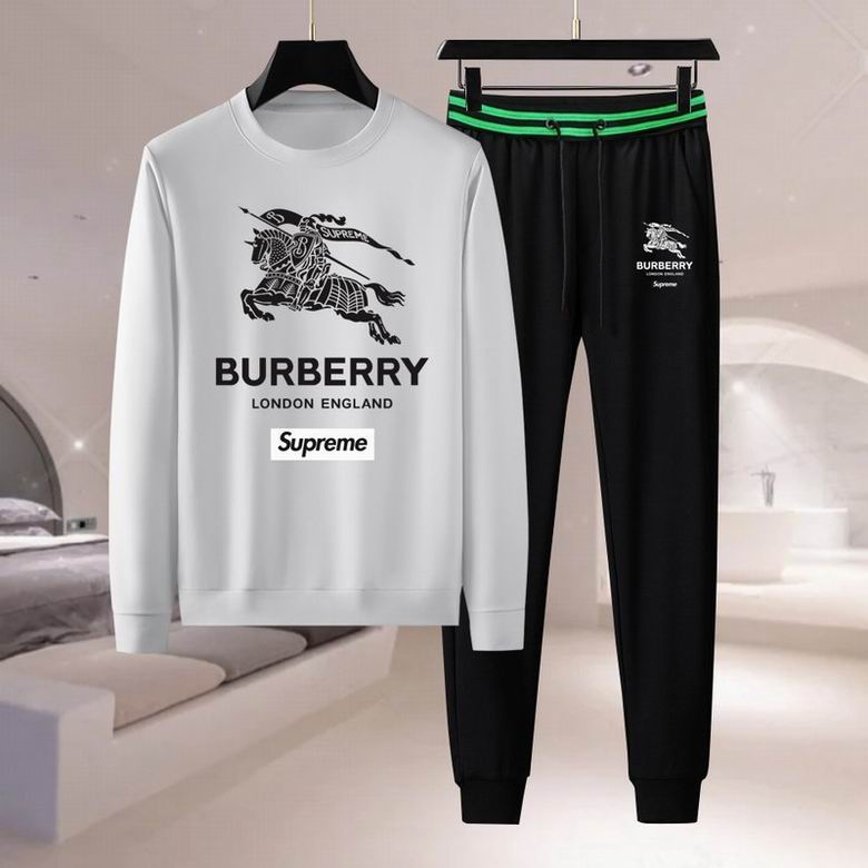 Wholesale Cheap B urberry Designer Tracksuits for Sale