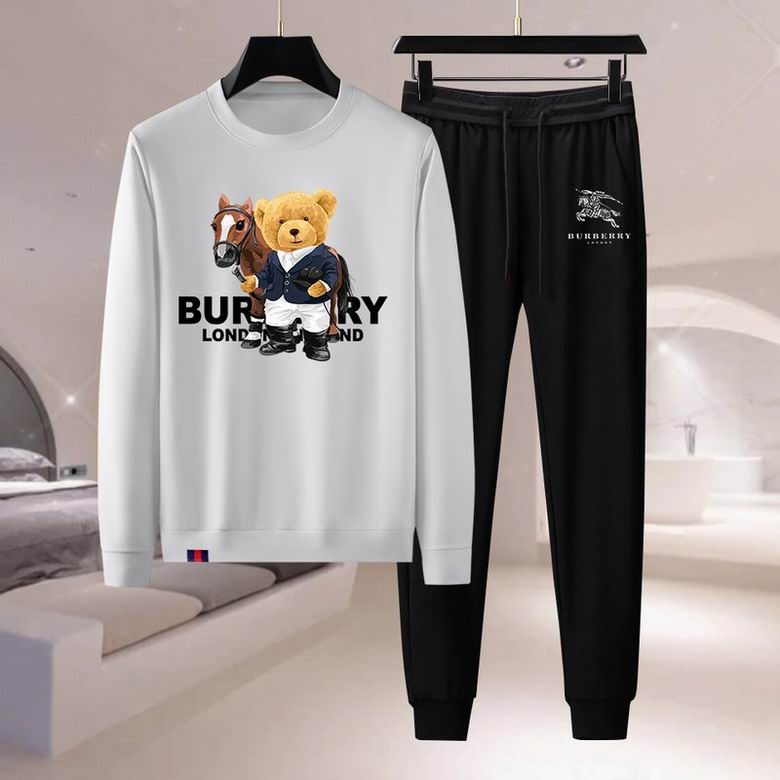 Wholesale Cheap B urberry Designer Tracksuits for Sale