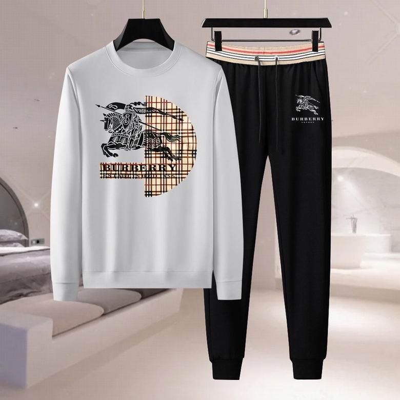 Wholesale Cheap B urberry Designer Tracksuits for Sale