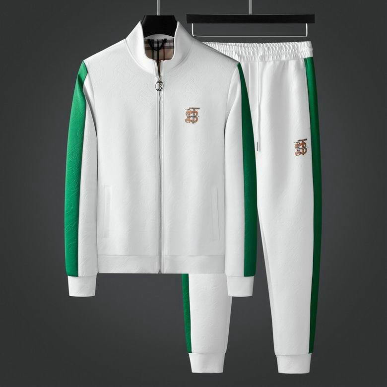 Wholesale Cheap B urberry Replica Designer Tracksuits for Sale