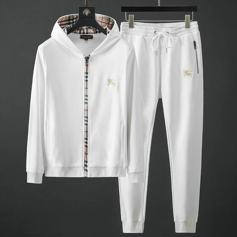 Wholesale Cheap B urberry Replica Designer Tracksuits for Sale