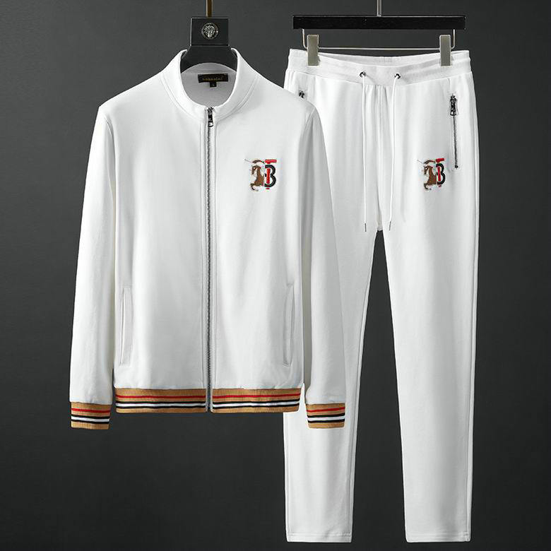 Wholesale Cheap B urberry Replica Designer Tracksuits for Sale