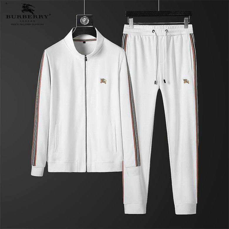 Wholesale Cheap B urberry Replica Designer Tracksuits for Sale