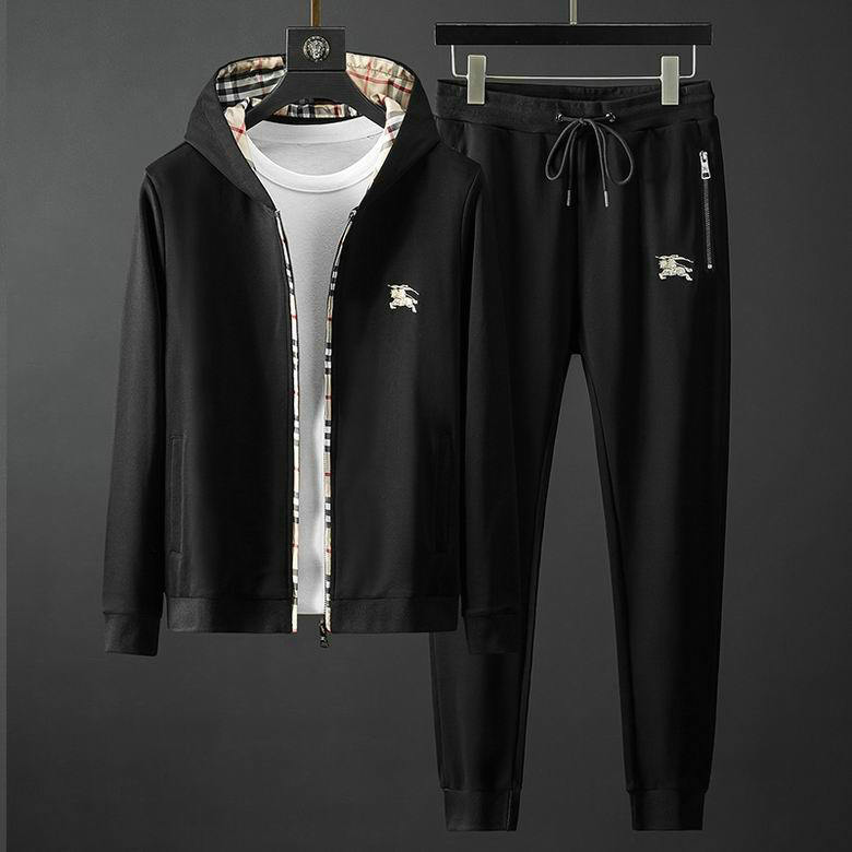 Wholesale Cheap B urberry Replica Designer Tracksuits for Sale