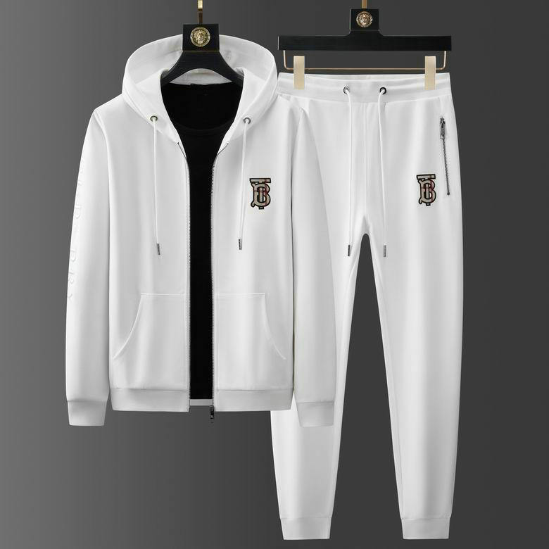 Wholesale Cheap B urberry Replica Designer Tracksuits for Sale