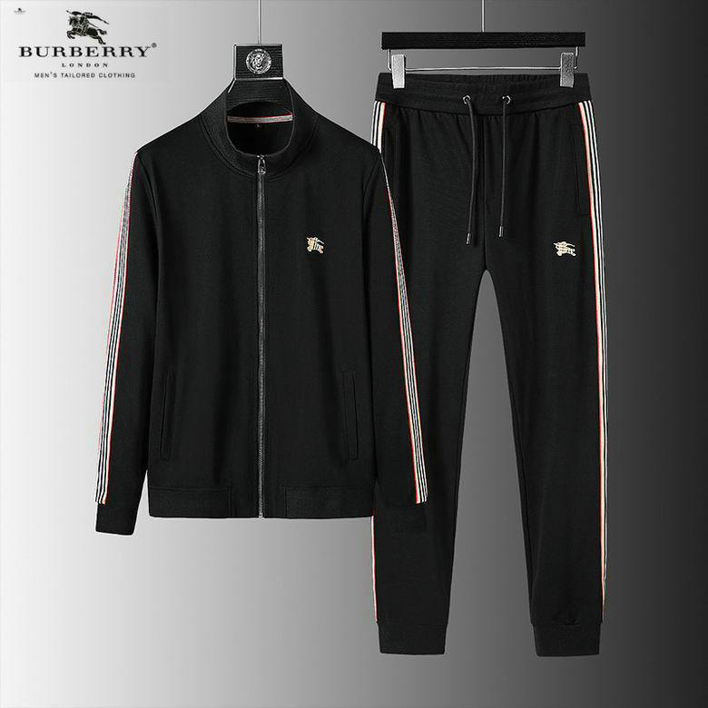 Wholesale Cheap B urberry Replica Designer Tracksuits for Sale