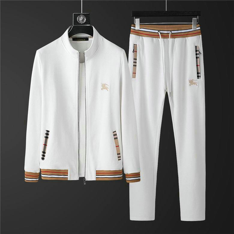 Wholesale Cheap B urberry Replica Designer Tracksuits for Sale