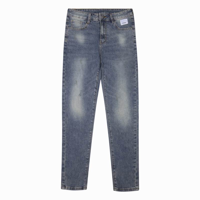 Wholesale Cheap B urberry Women Replica Long Jeans for Sale