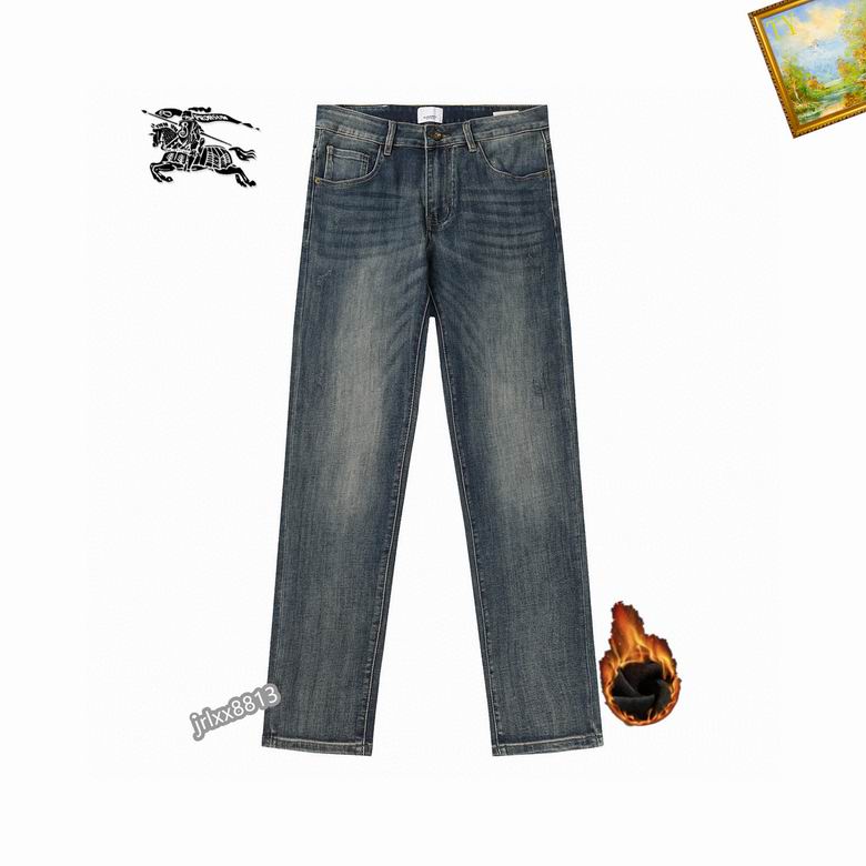 Wholesale Cheap B urberry Replica Long Jeans for Sale
