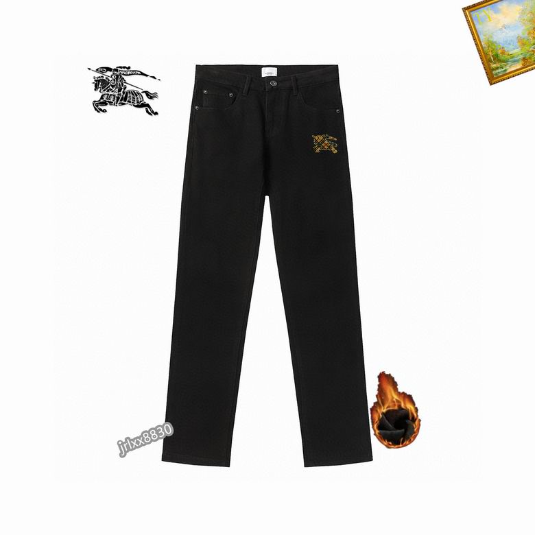 Wholesale Cheap B urberry Replica Long Jeans for Sale