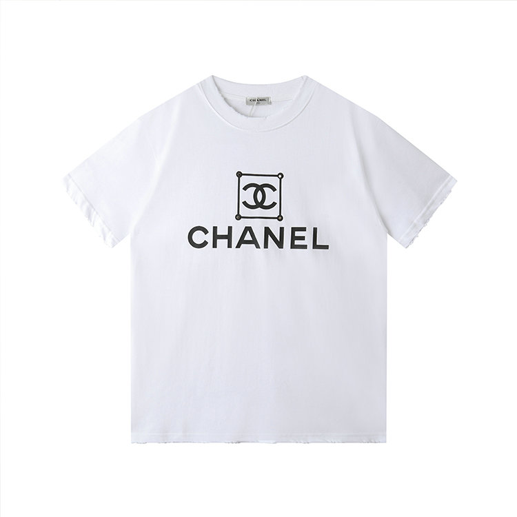 Wholesale Cheap C hanel Short Sleeve T shirts for Sale
