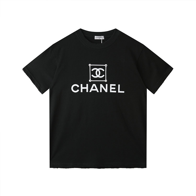 Wholesale Cheap C hanel Short Sleeve T shirts for Sale