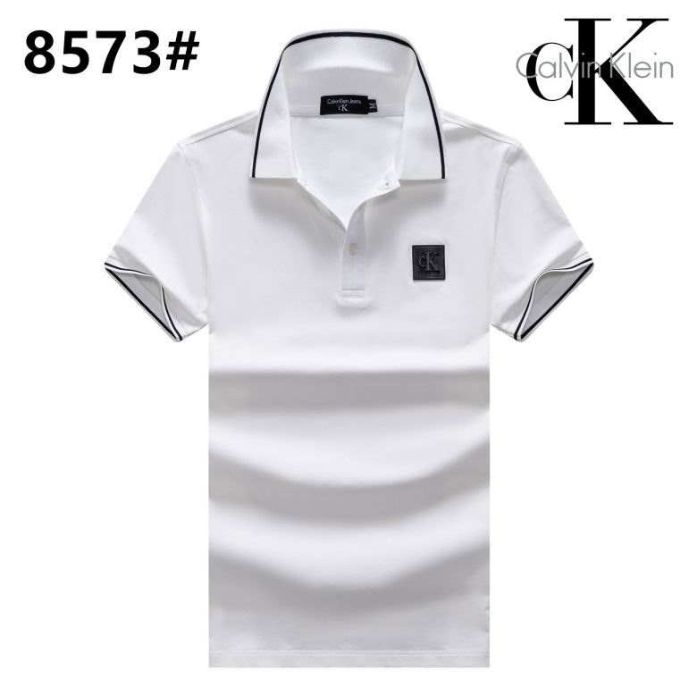 Wholesale Cheap High-quality Fashion Ck Short Sleeve Lapel Replica Designer T Shirts for Sale
