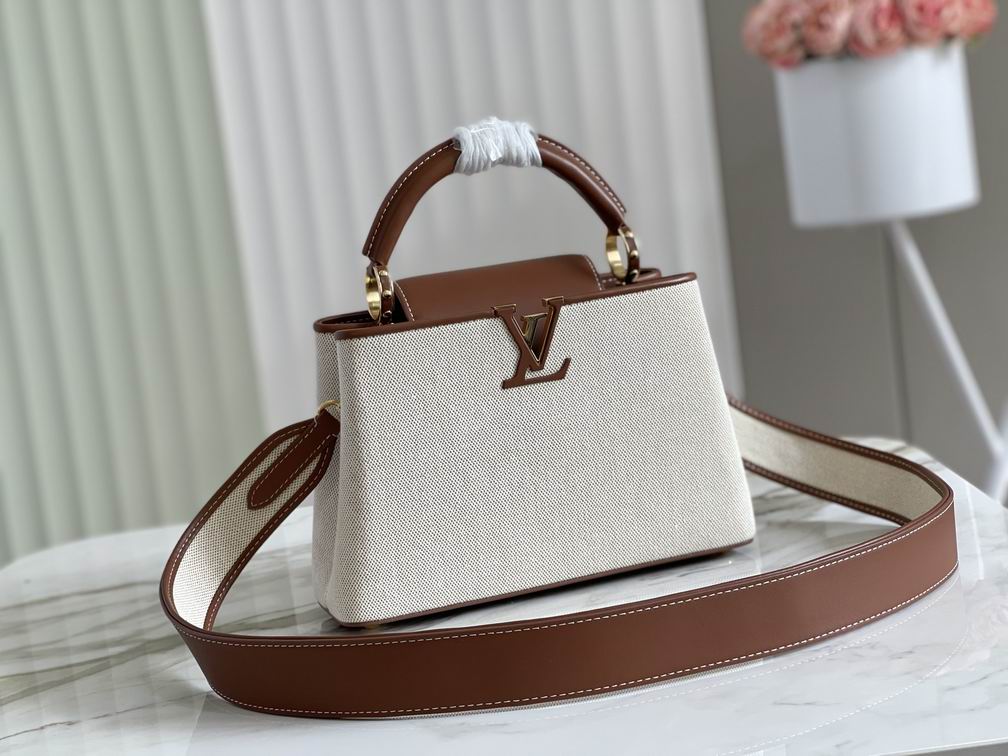 Wholesale Cheap Louis Vuitton Capucines Women Tote Shoulder bags for Sale