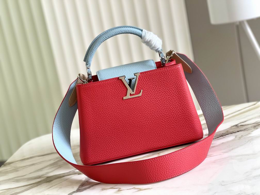Wholesale Cheap Louis Vuitton replica Capucines Women Tote Shoulder bags for Sale