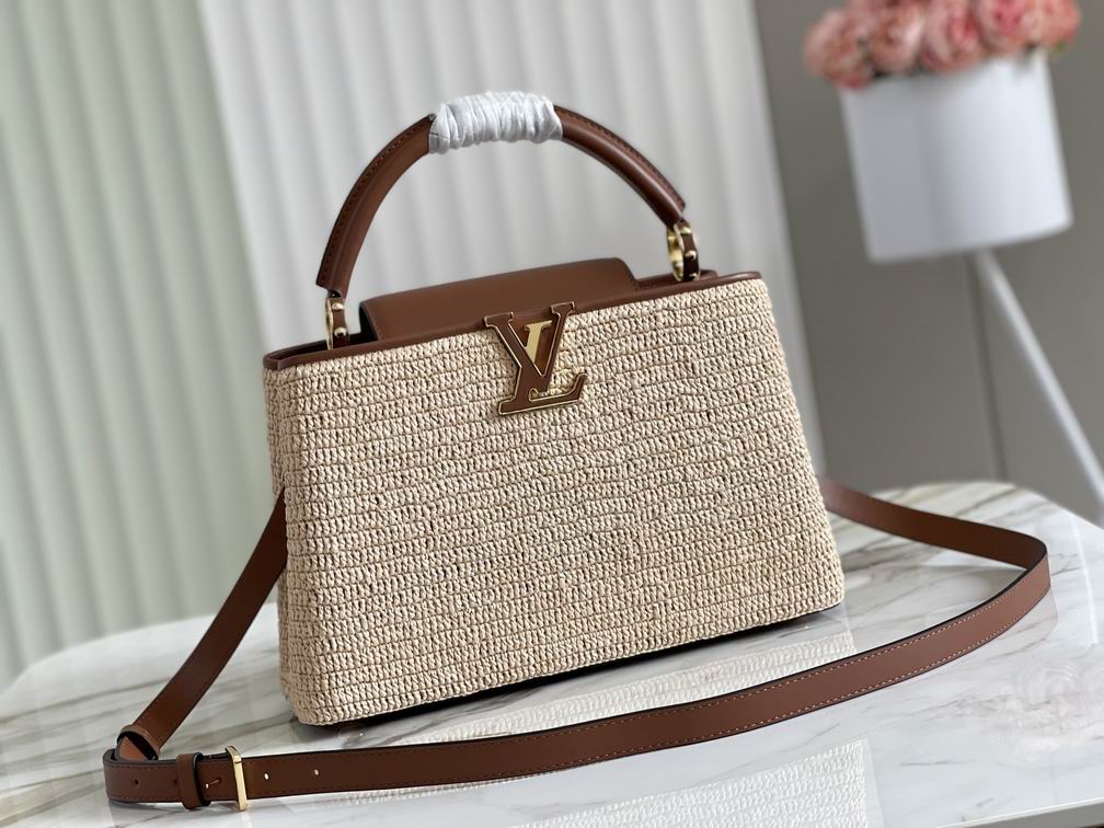 Wholesale Cheap Louis Vuitton Capucines Women Tote Shoulder bags for Sale