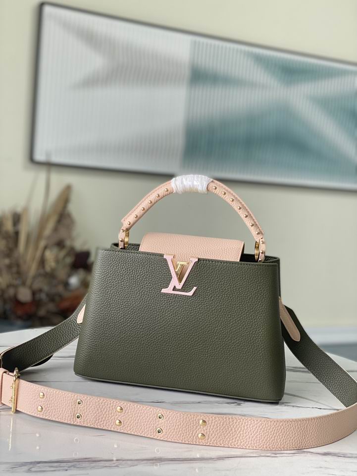 Wholesale Cheap Louis Vuitton replica Capucines Women Tote Shoulder bags for Sale