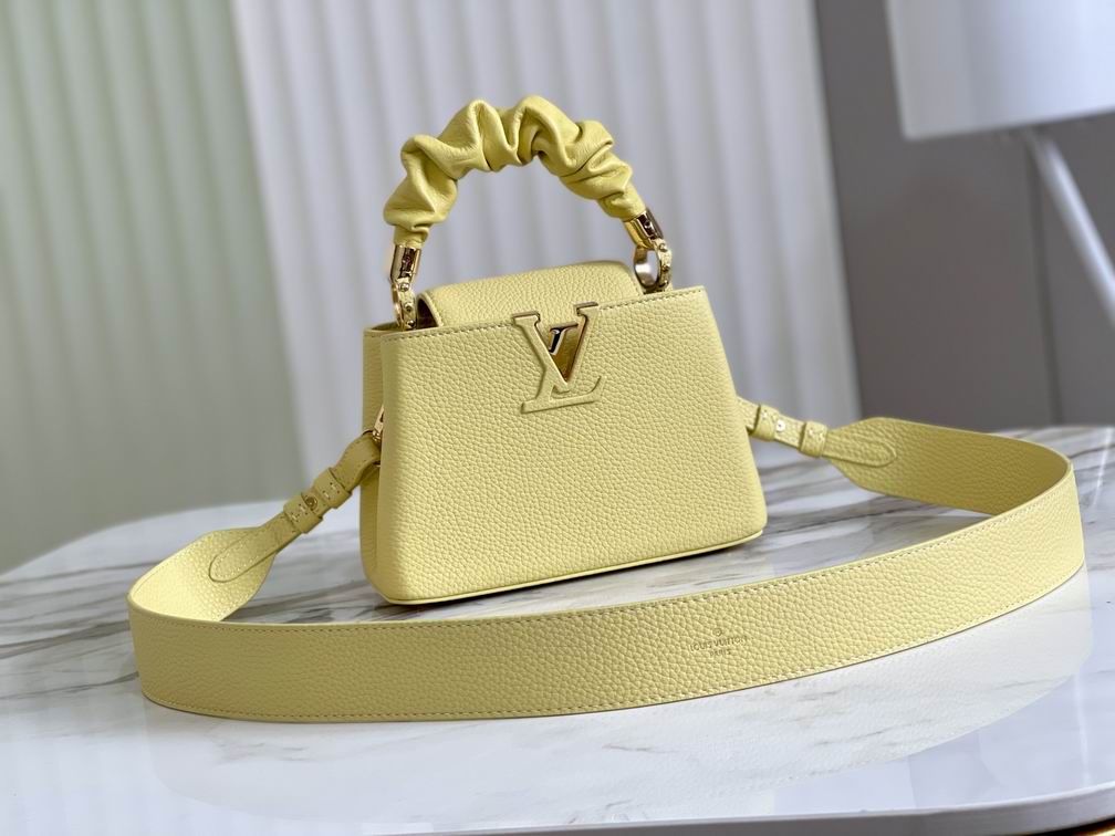 Wholesale Cheap Louis Vuitton replica Capucines Women Tote Shoulder bags for Sale
