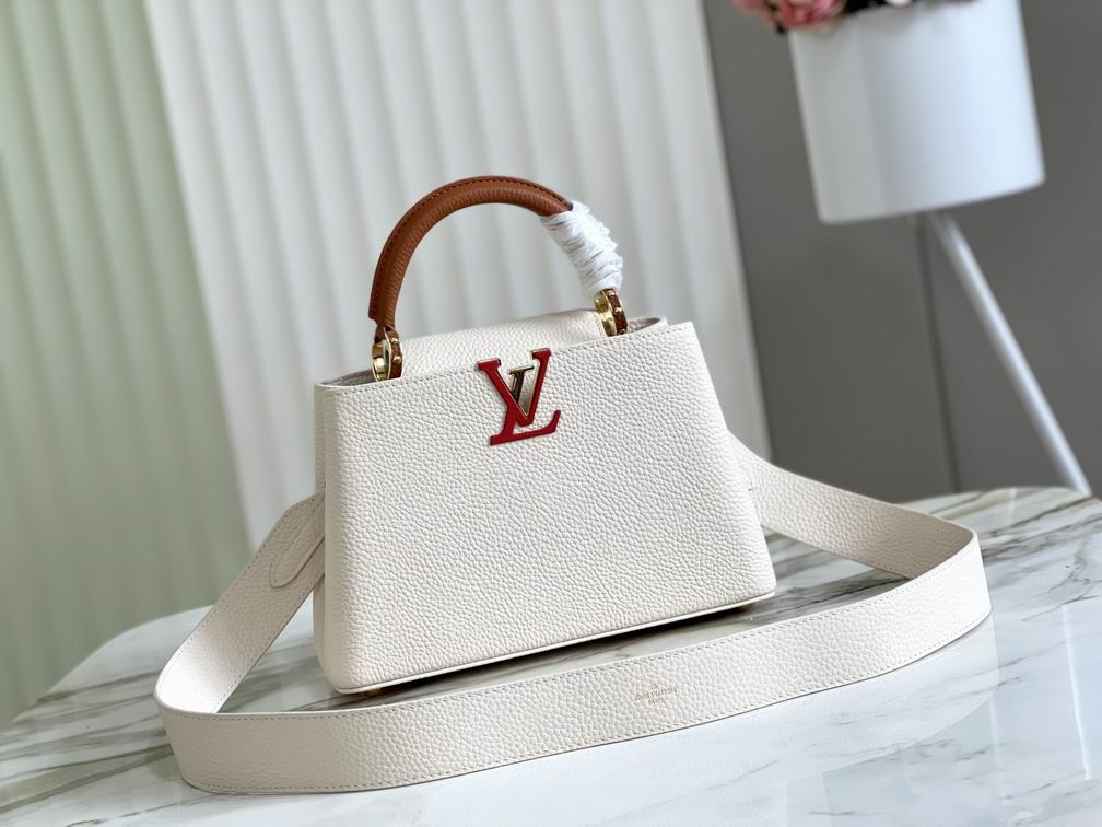 Wholesale Cheap Louis Vuitton replica Capucines Women Tote Shoulder bags for Sale