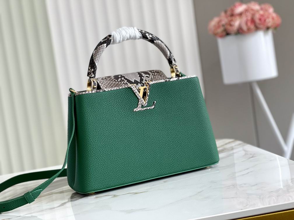 Wholesale Cheap Louis Vuitton replica Capucines Women Tote Shoulder bags for Sale