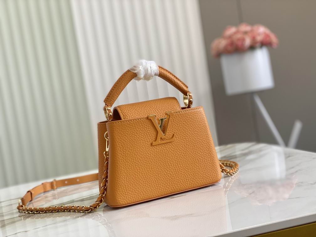 Wholesale Cheap Louis Vuitton Capucines Women Tote Shoulder bags for Sale