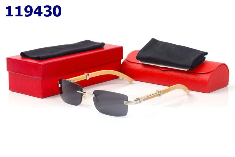 Wholesale Cheap Cartier Wooden Glasses Frames for sale