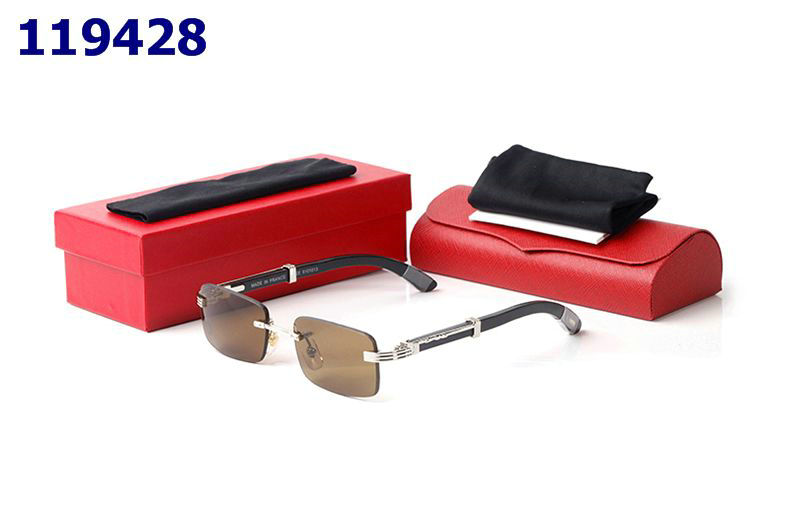 Wholesale Cheap Cartier Wooden Glasses Frames for sale