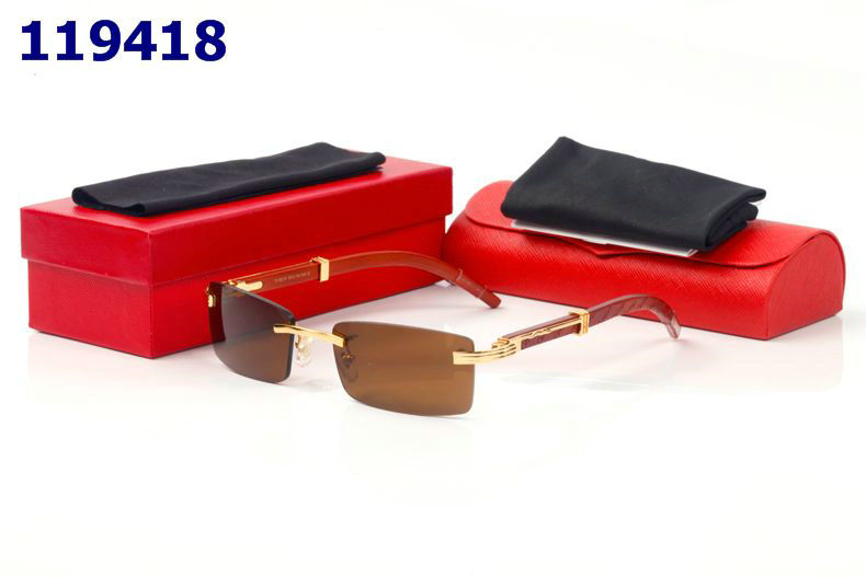 Wholesale Cheap Cartier Wooden Glasses Frames for sale
