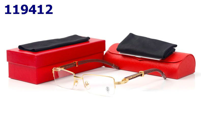 Wholesale Cheap Cartier Wooden Glasses Frames for sale