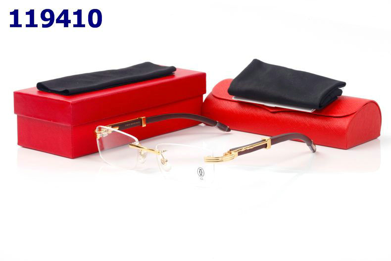 Wholesale Cheap Cartier Wooden Glasses Frames for sale