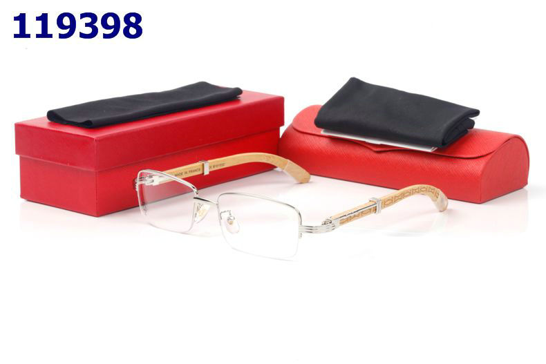 Wholesale Cheap Cartier Wooden Glasses Frames for sale