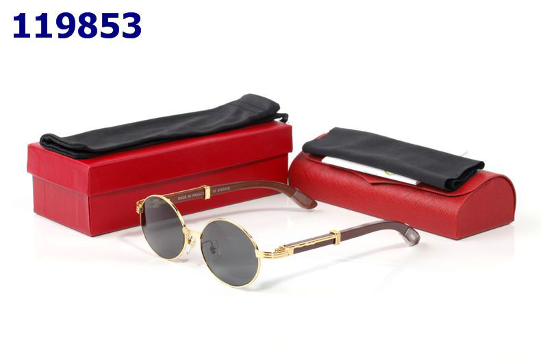 Wholesale Cheap Cartier Wooden Glasses Frames for sale