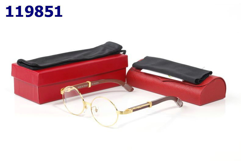 Wholesale Cheap Cartier Wooden Glasses Frames for sale