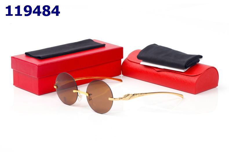 Wholesale Cheap Cartier Round Lens Eyeglasses for sale