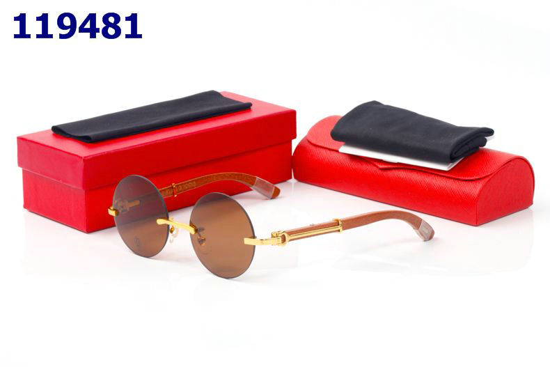 Wholesale Cheap Cartier Round Lens Eyeglasses for sale