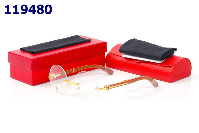 Wholesale Cheap Cartier Round Lens Eyeglasses for sale