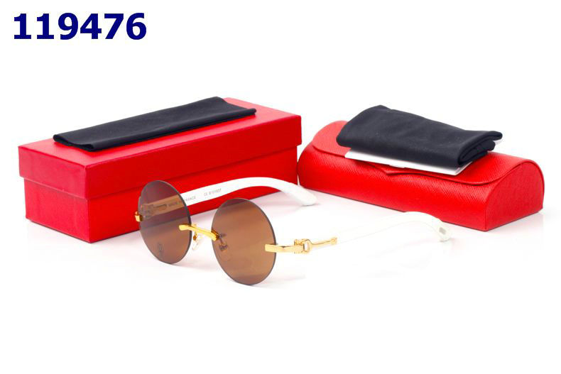 Wholesale Cheap Cartier Round Lens Eyeglasses for sale