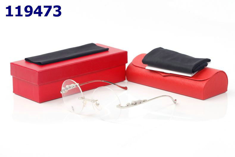 Wholesale Cheap Cartier Round Lens Eyeglasses for sale