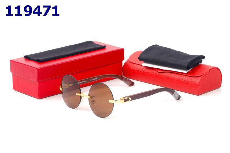Wholesale Cheap Cartier Round Lens Eyeglasses for sale