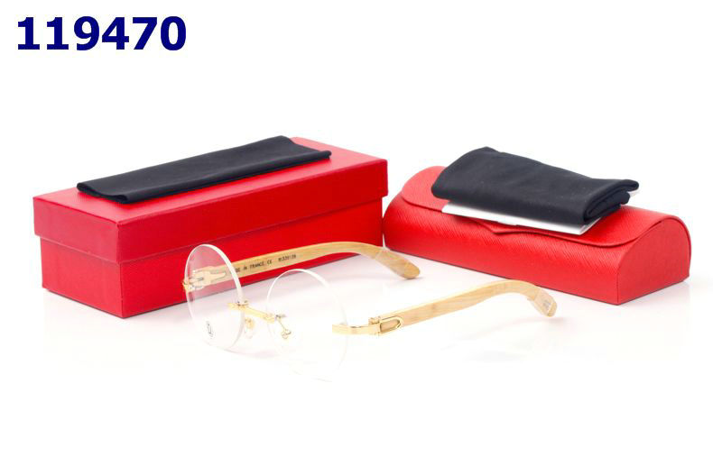 Wholesale Cheap Cartier Round Lens Eyeglasses for sale